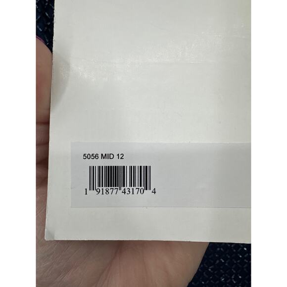 Mac Duggal 5056 Navy Blue Long Sleeve Beaded Maxi Dress w/ Train Size 12 NWT - Picture 4 of 12